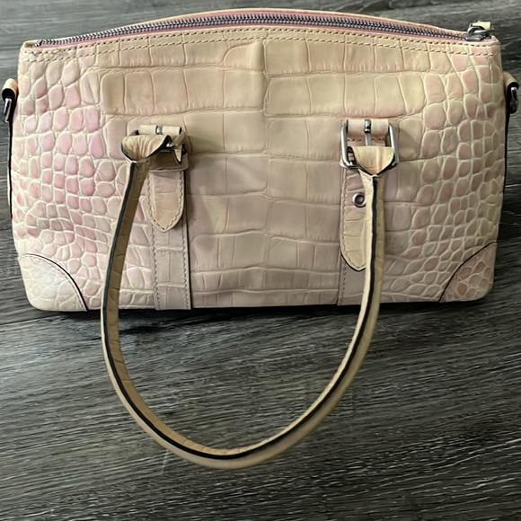 Dooney & Burke alligator print purse - Picture 3 of 9